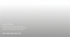 Desktop Screenshot of lewiswebber.com